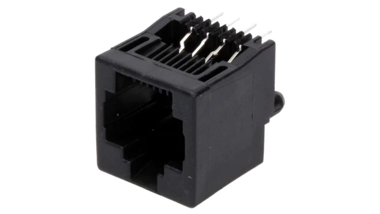 Gniazdo RJ45 8-pin Układ 8p8c THT proste 16,51mm 5556416-1