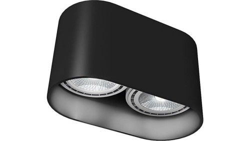 LAMPA SPOT OVAL BLACK 9240 Nowodvorski