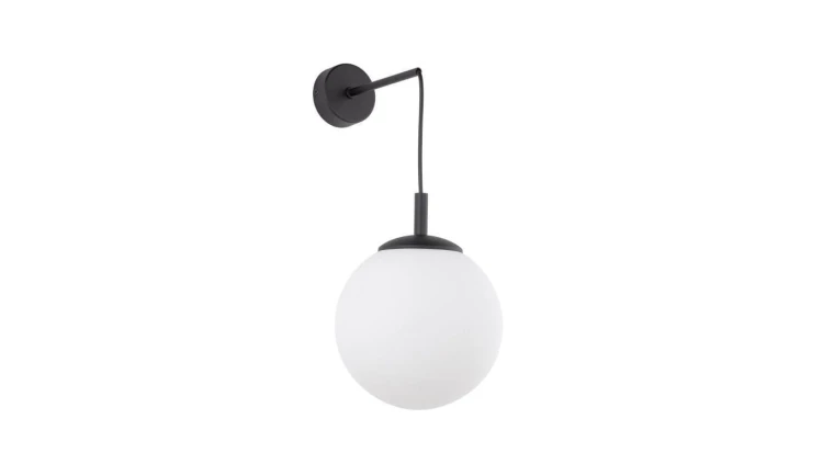 Kinkiet z białym, szklanym kloszem ESME 1xE27 5388 TK Lighting