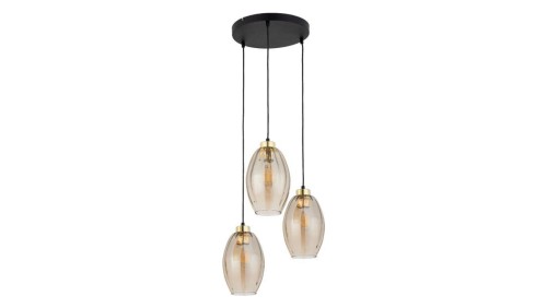 Lampa wisząca SEBO kolor Czarny / złoty 4634 TK Lighting