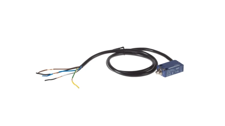 Wyłącznik krańcowy 1R 1Z migowy metal trzpień kabel 1m XCMD2110L1