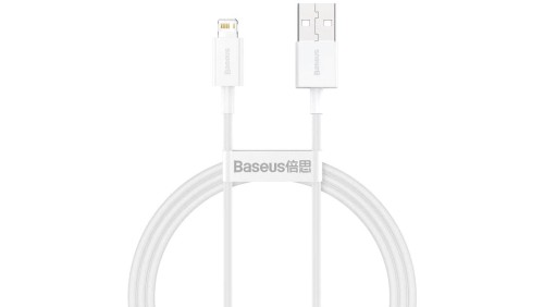 BASEUS KABEL SUPERIOR SERIES, 2.4A, 1M (BIAŁY)