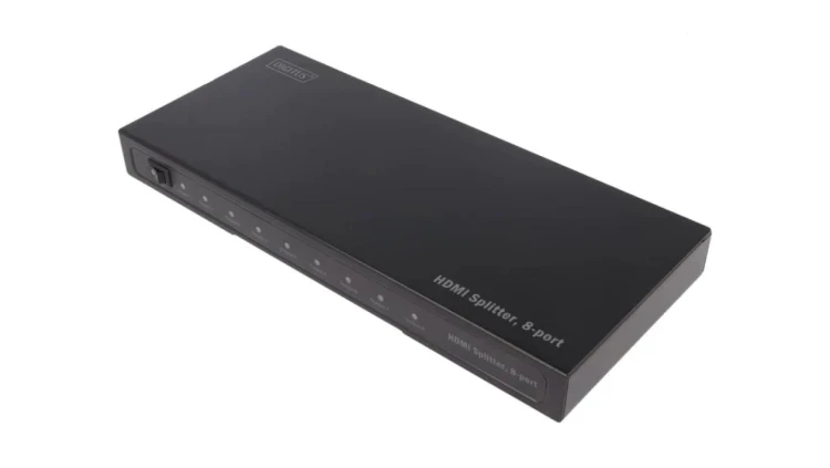 DS-43302 Rozgałęźnik HDCP 1.2 czarny HDMI gniazdo