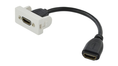 Moduł 1M 22,5x45 HDMI 1.4 20cm Mediabox NEKU