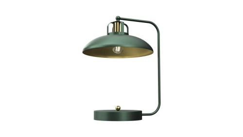 Lampka biurkowa FELIX GREEN/GOLD 1xE27 MLP7711 Milagro