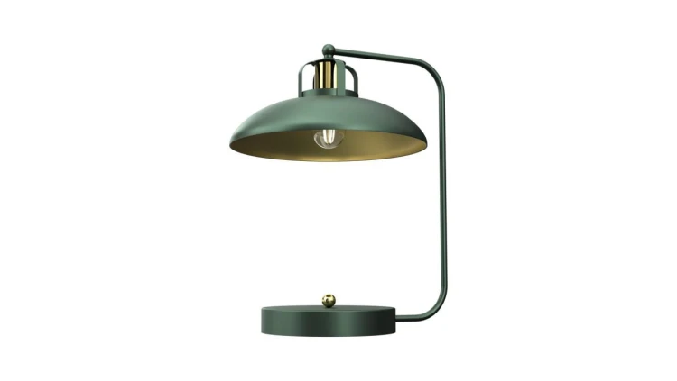 Lampka biurkowa FELIX GREEN/GOLD 1xE27 MLP7711 Milagro
