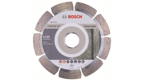 TARCZA DIAMENTOWA STANDARD OF CONCRETE 125MM
