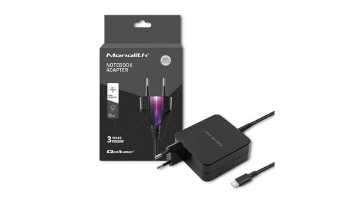 Qoltec Ładowarka sieciowa 90W 20.3V 4.5A USB typ C