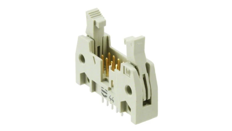 09185106904 Gniazdo IDC męskie PIN: 10 proste z wyrzutnikiem THT 2,54mm