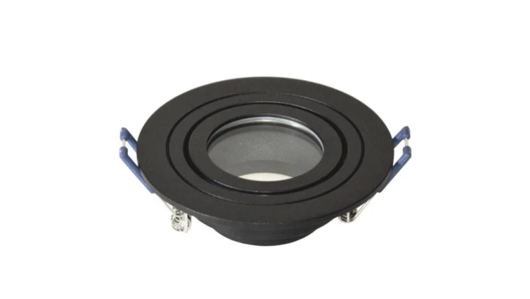 Oprawa sufitowa Satino ruchoma czarna IP54