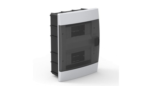 Rozdzielnica podtynkowa 16-modułowa 215x290,5x110mm biała dymna 600.000.161 HOROZ ELECTRIC