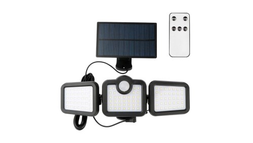 Lampa solarna LED SUNARI FLS-04 108*SMD PIR 8W 600lm 6000K 2400mAh Li-Ion Forever Light RTV100325