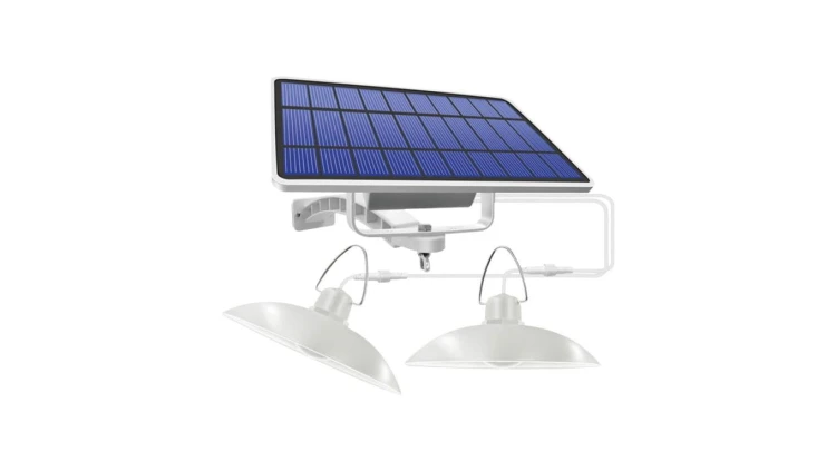 Lampa solarna LED SUNARI FLS-80 podwójna 6W 520lm 4500K 5500mAh Li-Ion Forever Light RTV100385