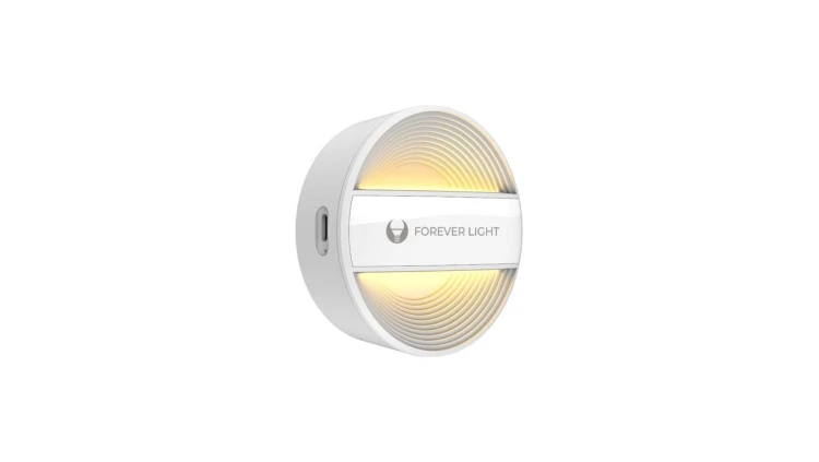 Lampka nocna okrągła LED PURE FLC-20 ALMA PIR biała 500mAh Forever Light