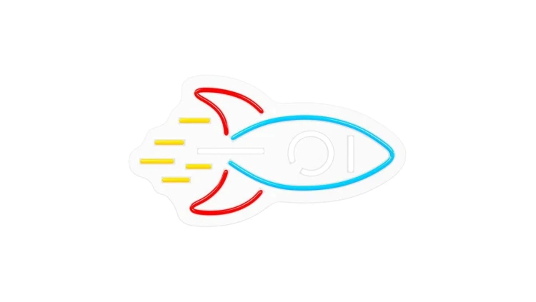 Neon PLEXI LED RAKIETA multikolor NNE18 Neolia
