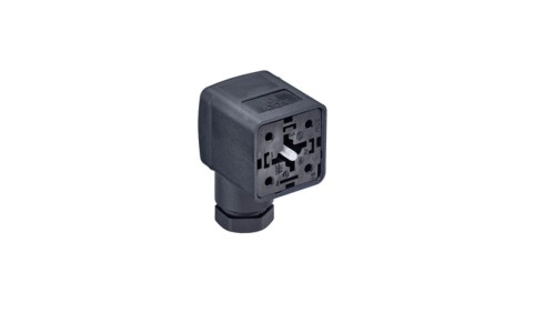 Złącze zaworowe przyłączeniowe do gniazda kabla typ A 4-pinowe 230 V GDM310A-A0U-10F