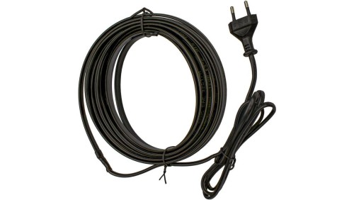 PRZEWÓD GRZEJNY kabel grzewczy samoregulujący z WTYCZKĄ 230V 500W 25M