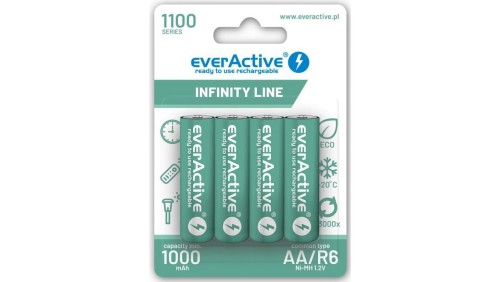 Akumulator NiMH R6 / AA 1100mAh 1,2V R2U (4 szt.)
