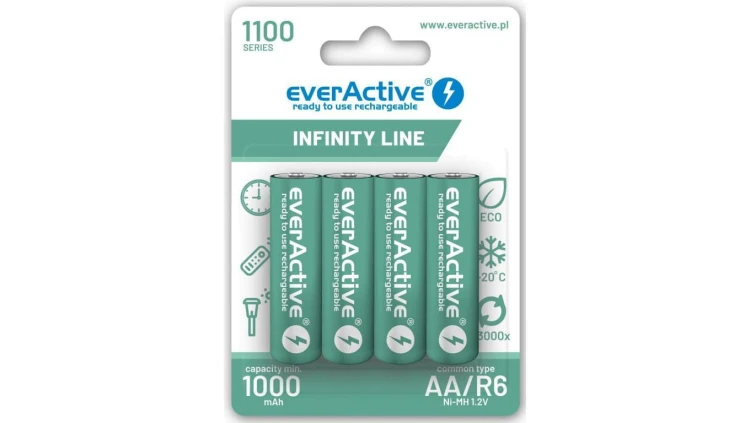 Akumulator NiMH R6 / AA 1100mAh 1,2V R2U (4 szt.)