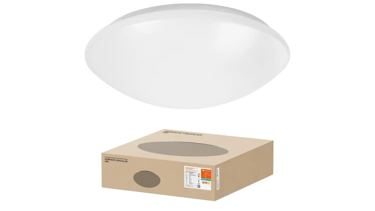 Plafon LED Lampa Sufitowa Ścienna SURFACE CIRCULAR 35 cm 18W 1440lm 3000K IP44 LEDVANCE