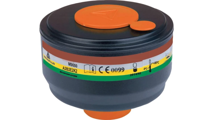 Filtry A2B2E2K2 do masek pełnotwarzowych M9200 I M9300, kolor Czarny, M9001EABEK2 /4szt./
