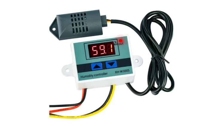 REGULATOR WILGOTNOŚCI higrostat higrometr STEROWNIK ELEKTRONICZNY 230V