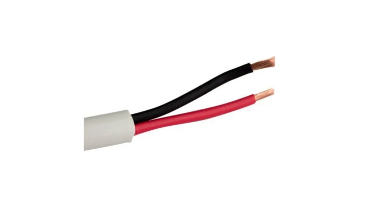 przewód głośnikowy 2x 2,5mm, 14AWG, LSZH, szpula 152m, biały, SP-2.5/2-LSZH-WT-500