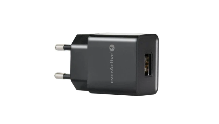 Ładowarka sieciowa everActive SC-100B 1xUSB 1A