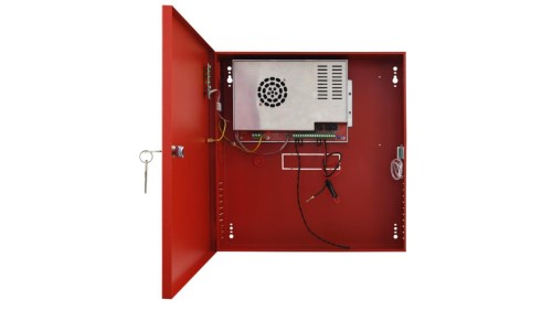 Zasilacz do systemów przeciwpożarowych PPOŻ 385x402x88mm EN54C-10A17 27,6V/10A/2×17Ah