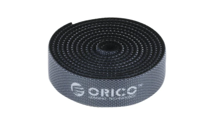 Orico Organizer rzep do kabli, 1m, czarny