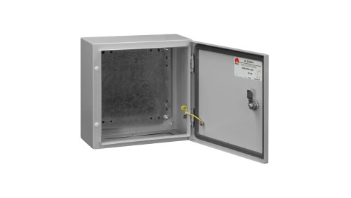 Obudowa hermetyczna rozdzielnia metalowa z płytą montażową 300x300x150 IP65 natynkowa NEKU