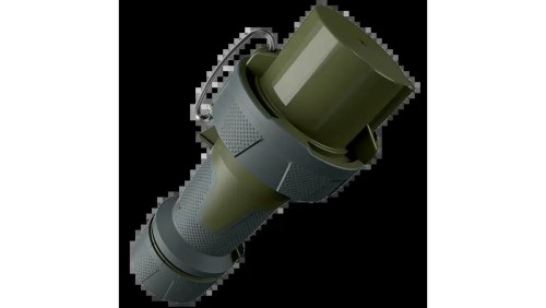 Wtyczka siłowa 5P 125A 24970 Plug PowerTOP Xtra TM wojskowa Mennekes