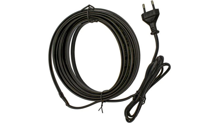 PRZEWÓD GRZEJNY kabel grzewczy samoregulujący z WTYCZKĄ 230V 10W 0.5M