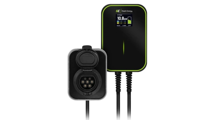 Ładowarka do samochodów elektrycznych Green Cell EV15RFID 22kW