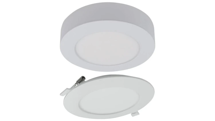Oprawa downlight CCT 2w1 z ramka 18W 1650lm IP20 okrągły biały EC61081
