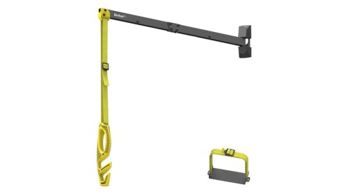 uchwyt ścienny wysięgnik 80cm kabla ładowarki samochodowej