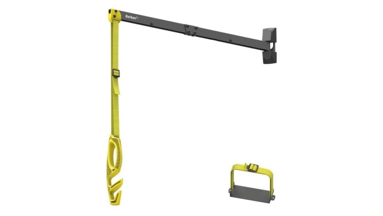 uchwyt ścienny wysięgnik 80cm kabla ładowarki samochodowej