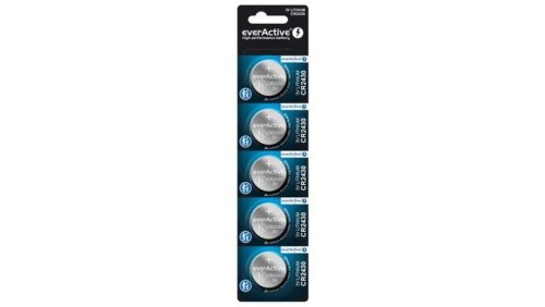 5 x bateria litowa mini everActive CR2430