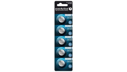 5 x bateria litowa mini everActive CR1620
