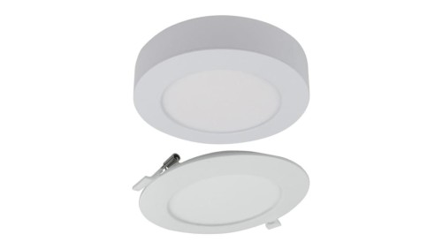Oprawa downlight CCT 2w1 z ramka 12W 1100lm IP20 okrągły biały EC61080