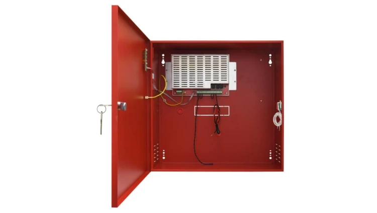 Zasilacz do systemów przeciwpożarowych PPOŻ 420x407x178mm EN54C-5A40 27,6V/5A/2×40Ah