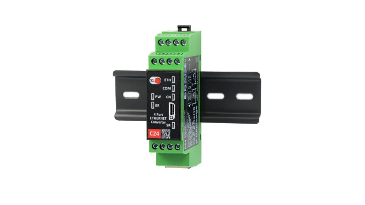 Konwerter Ethernet 10/100MB 4xRS485