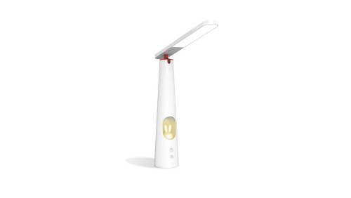 Lampa biurkowa LED 7,5W ze świecącym króliczkiem PURE FLB-150 ELENA biała Forever Light