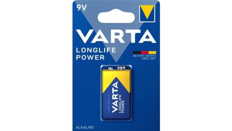 bateria alkaliczna Varta Longlife Power 6LR61/9V 4922 (High Energy)