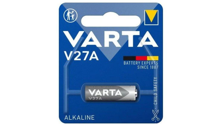 1 x bateria do pilota samochodowego VARTA 27A MN27
