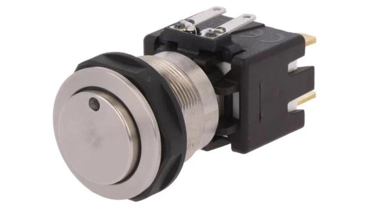1241.6823.1122000 Przełącznik wandaloodporny Poz 2 DPST-NO 12A/250VAC IP64