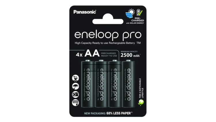 Akumulator NiMH R6 / AA 2500mAh 1,2V Eneloop PRO BK-3HCDE/4BE (4 szt.)