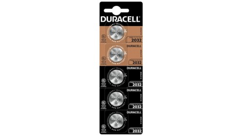 baterie litowe mini Duracell CR2032 DL2032 ECR2032 5BL HSDC 5 sztuk