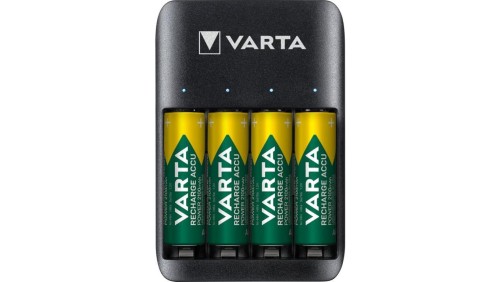 Ładowarka do akumulatorków Ni-MH VARTA QUATRO 57652 + 4 akumulatorki Varta 2100 mah AA