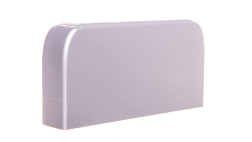 Zaślepka 105x 65x srebro DLP 50X105 ALU 011158